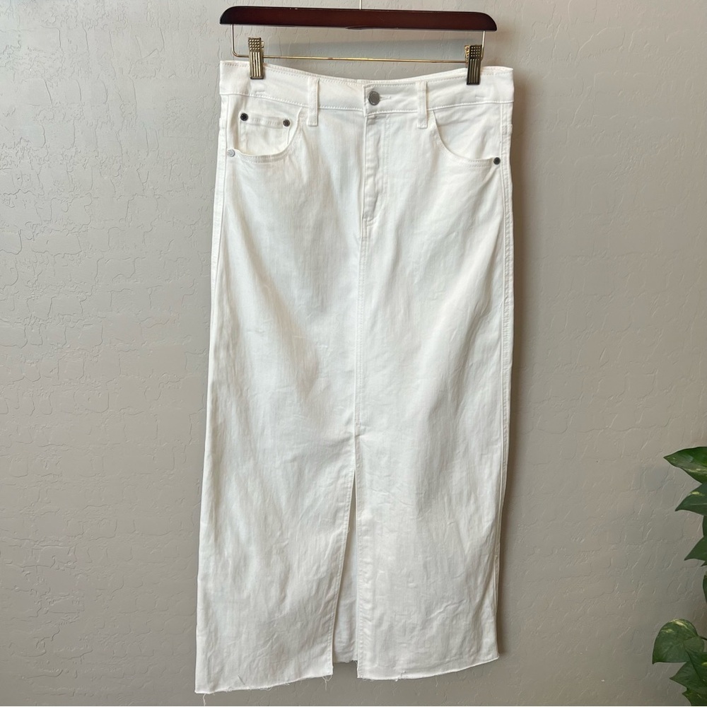 Oat New York Cream Maxi Skirt - Picture 5 of 16
